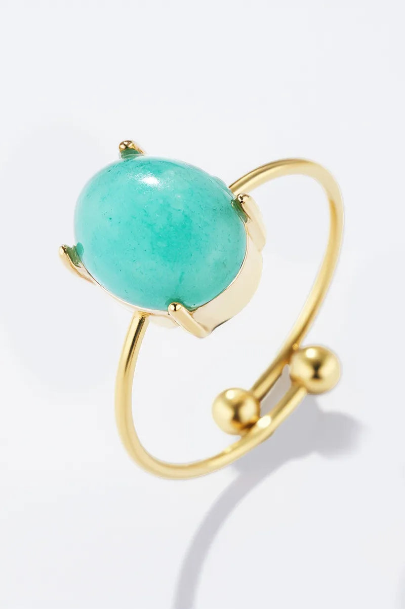 Anello Acqua Marina